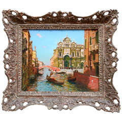 "Canal in Venice" by Gaston Boucart