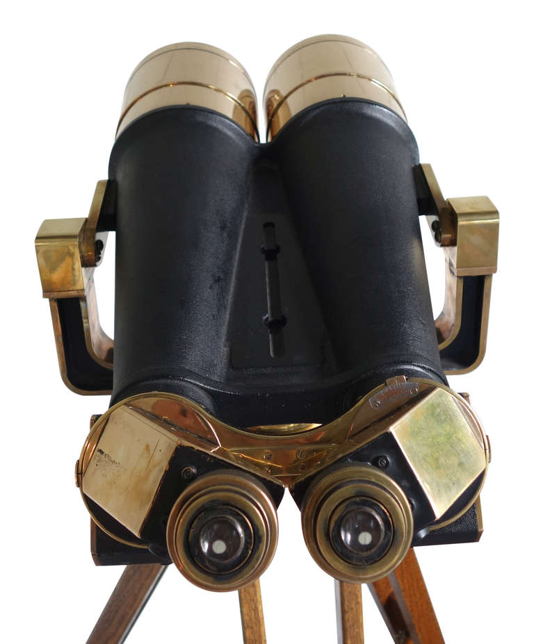 Mid-20th Century Rare WWII Japanese Toko Naval Binoculars