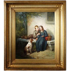 "A Treat for the Dog" by Theodore Ceriez