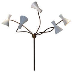 1950`s Italian Mid-Century Sculptural Floor Lamp