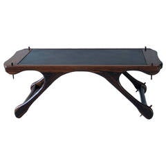 Mid-Century Modern 1960s Don Shoemaker Rosewood Lounge Table