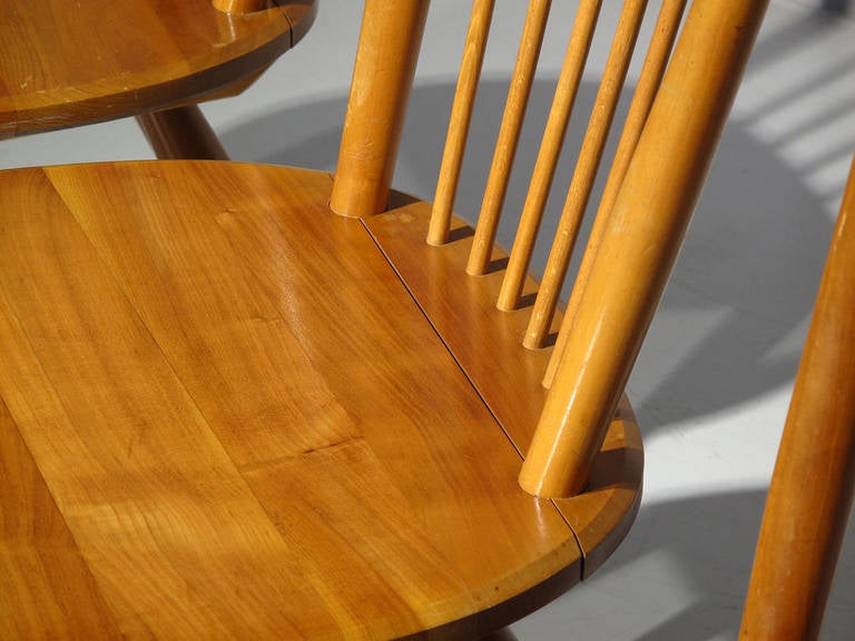 Set Of 6 1950s Albert Haberer Cherry Wood Dining Room | set of 6 1950s albert haberer cherry wood dining room Set Of 6 1950s Albert Haberer Cherry Wood Dining Room | set of 6 1950s albert haberer cherry wood dining room