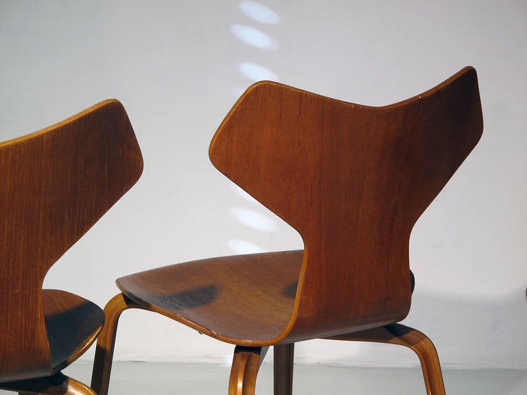 Danish Set of 4 Arne Jacobsen 