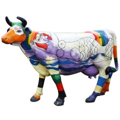 pair of 20th Century Cows by Ludo Huys