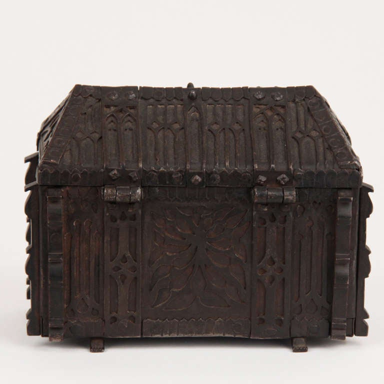 cast iron casket