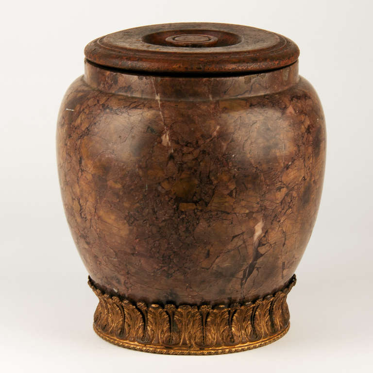 wooden jar