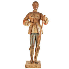 18th Century French Wooden Marionette