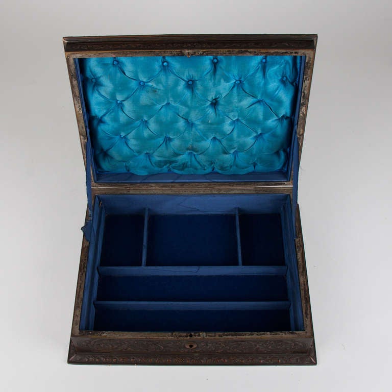 19th Century Bronze Jewelry Box in Style of Cesar Bagard 3
