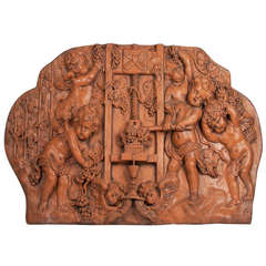 20th Century Terracotta Relief