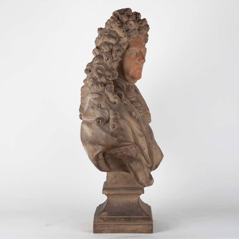19th Century French Terra Cotta Bust 1