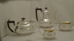 English Silver Plated Tea and Coffee 4 Piece Set