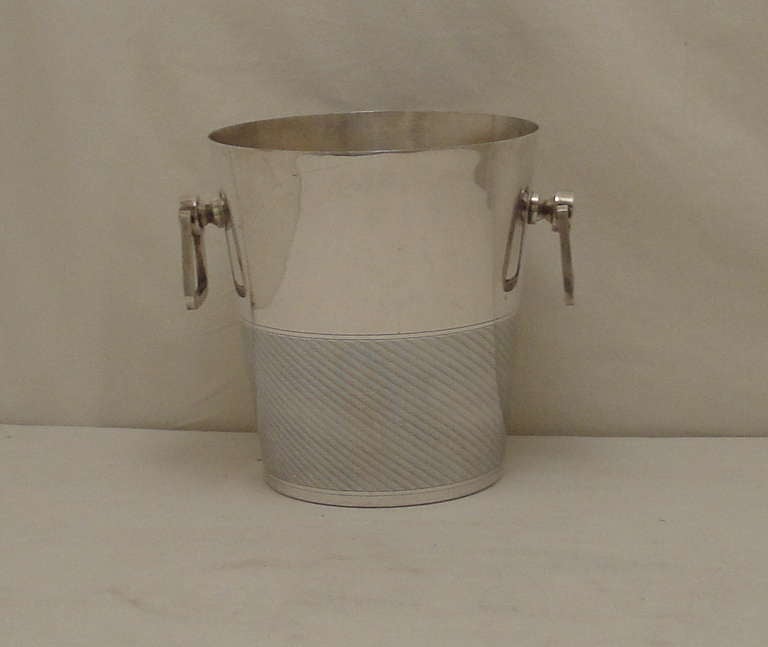 Champagne Bucket French silver plated