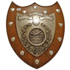 Large English Gymnastics Shield/Trophy