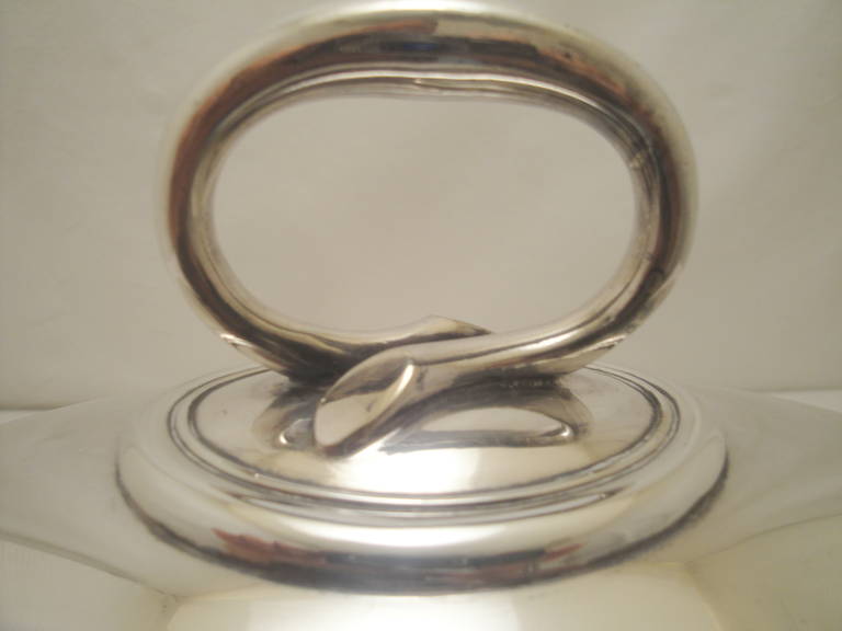 British English Silverplated Elkington Meat Dome For Sale