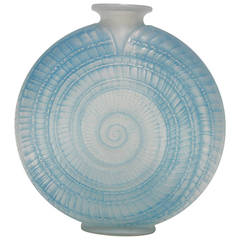Rene Lalique "Escargot" Glass Vase