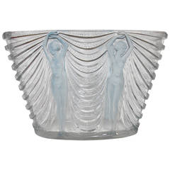 Rene Lalique Glass "Terpsichore" Vase