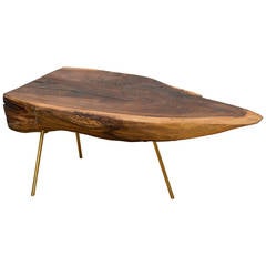 Freeform Wood Table in the Manner of Carl Auböck