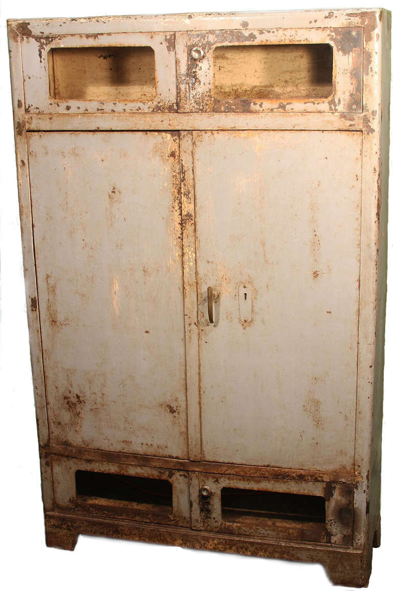 Vintage Industrial Cabinet Locker