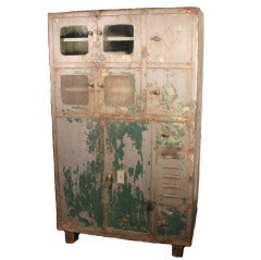 Vintage Industrial Metal Cabinet/Locker