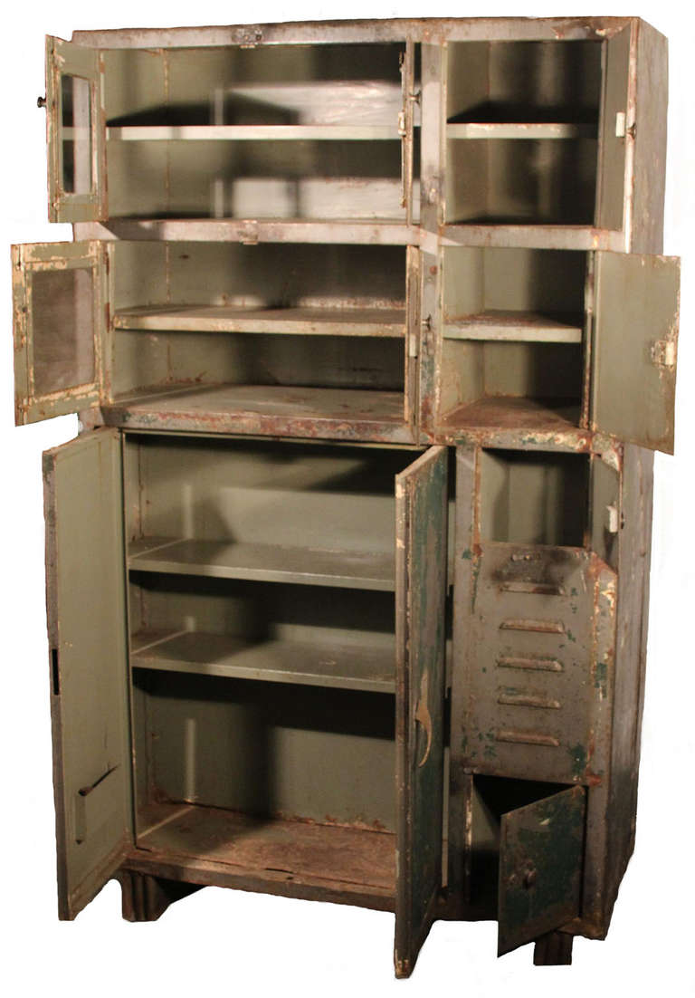 Vintage Industrial Metal Cabinet/Locker