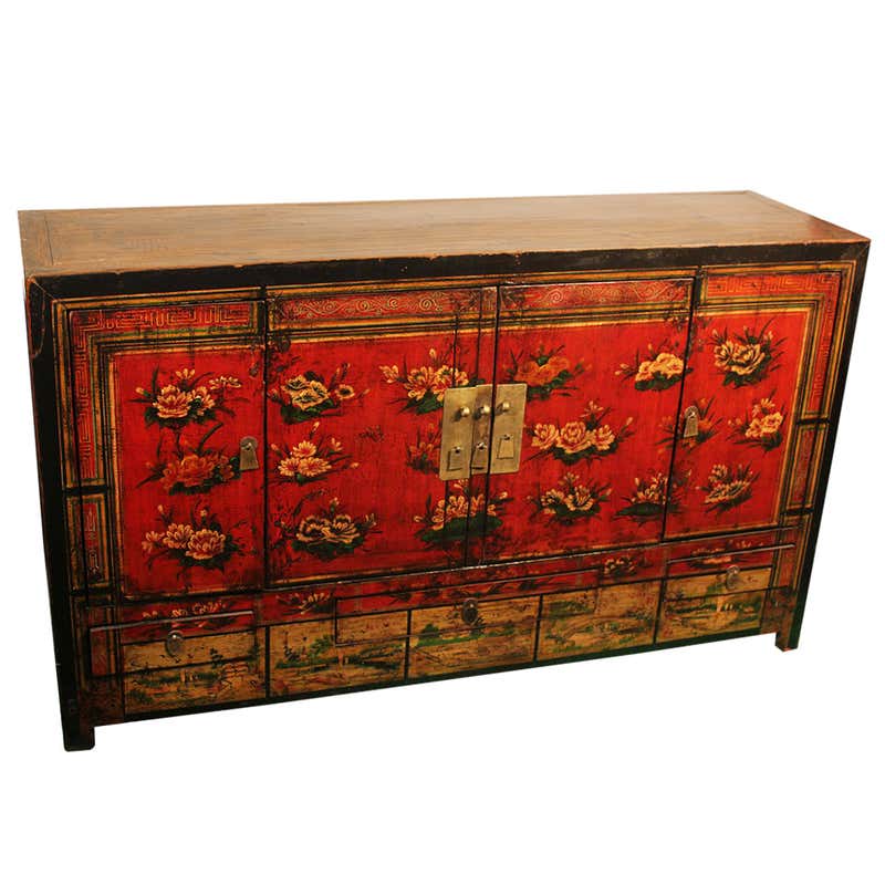 Antique Chinese Wedding Chest at 1stDibs