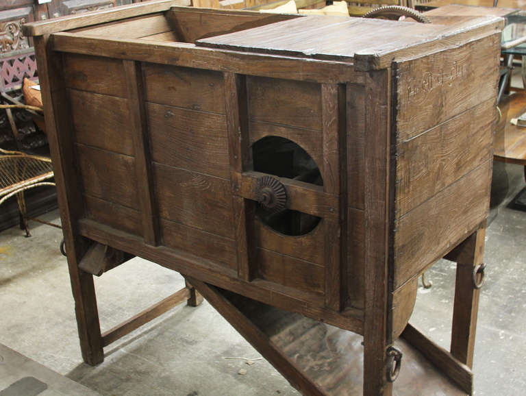 antique grain separator