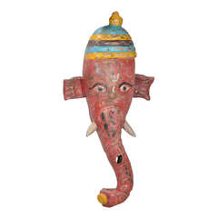Vintage Ganesh Mask