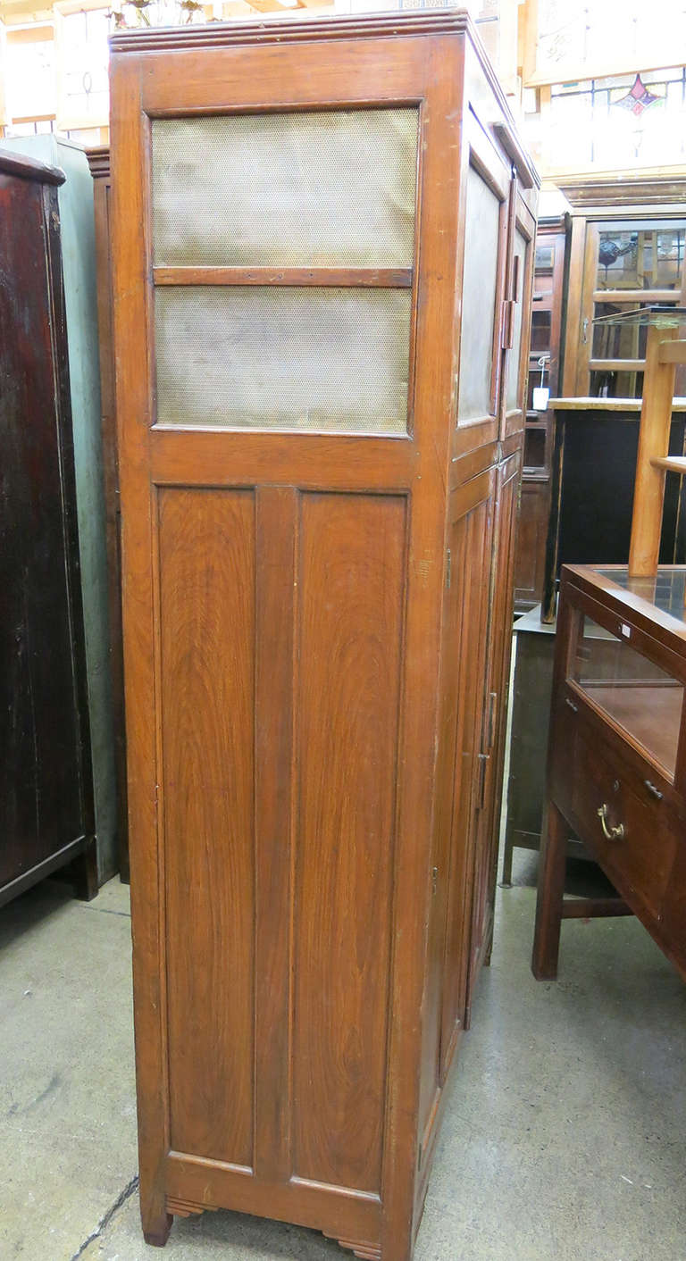 Mid-20th Century Antique Teak Cabinet For Sale