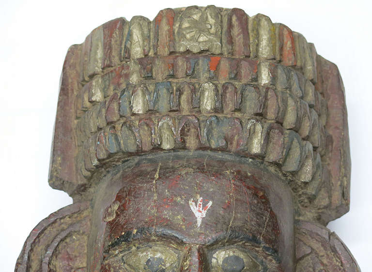 Carved Teak Mask