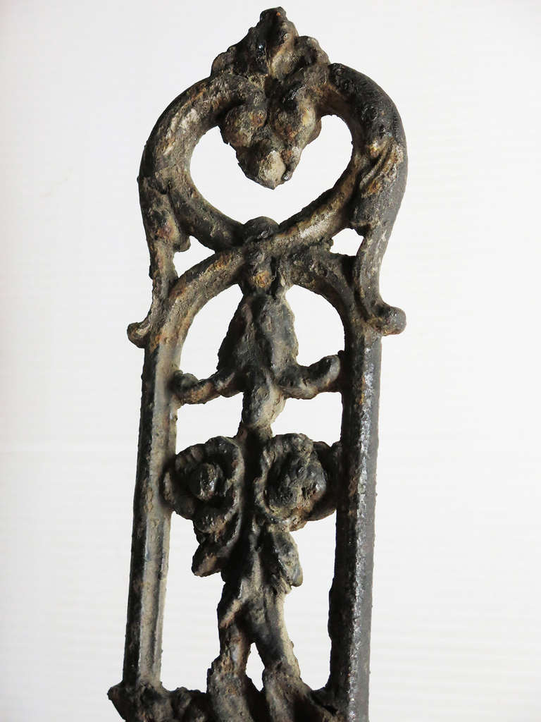 French Cast Iron Cross For Sale 1