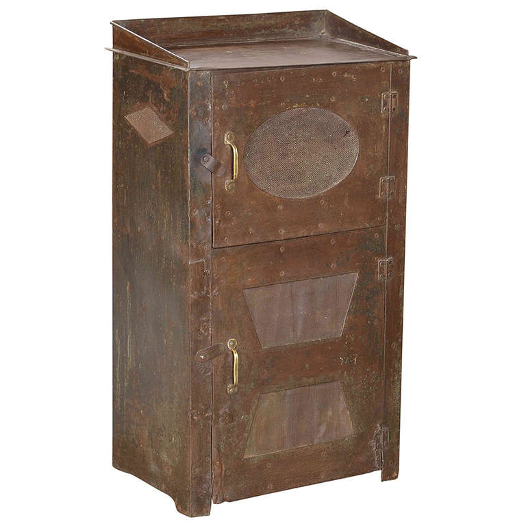 Industrial Cabinet Pie Safe For Sale