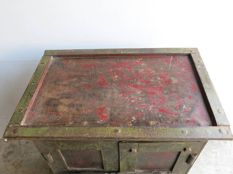 Antique Safe Vault Cabinet For Sale 2