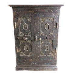 Antique Safe Vault Cabinet