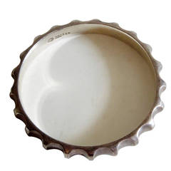 A rare Danish Georg Jensen sterling silver bracelet or bangle (#160)