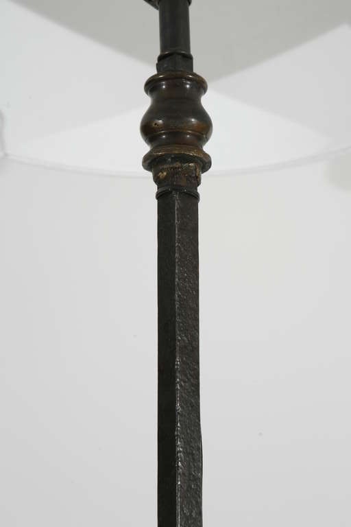 Pair of Italian Cast Iron Floor Lamps, 19th Century 2