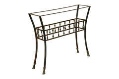 French Cast Iron Console Table Base