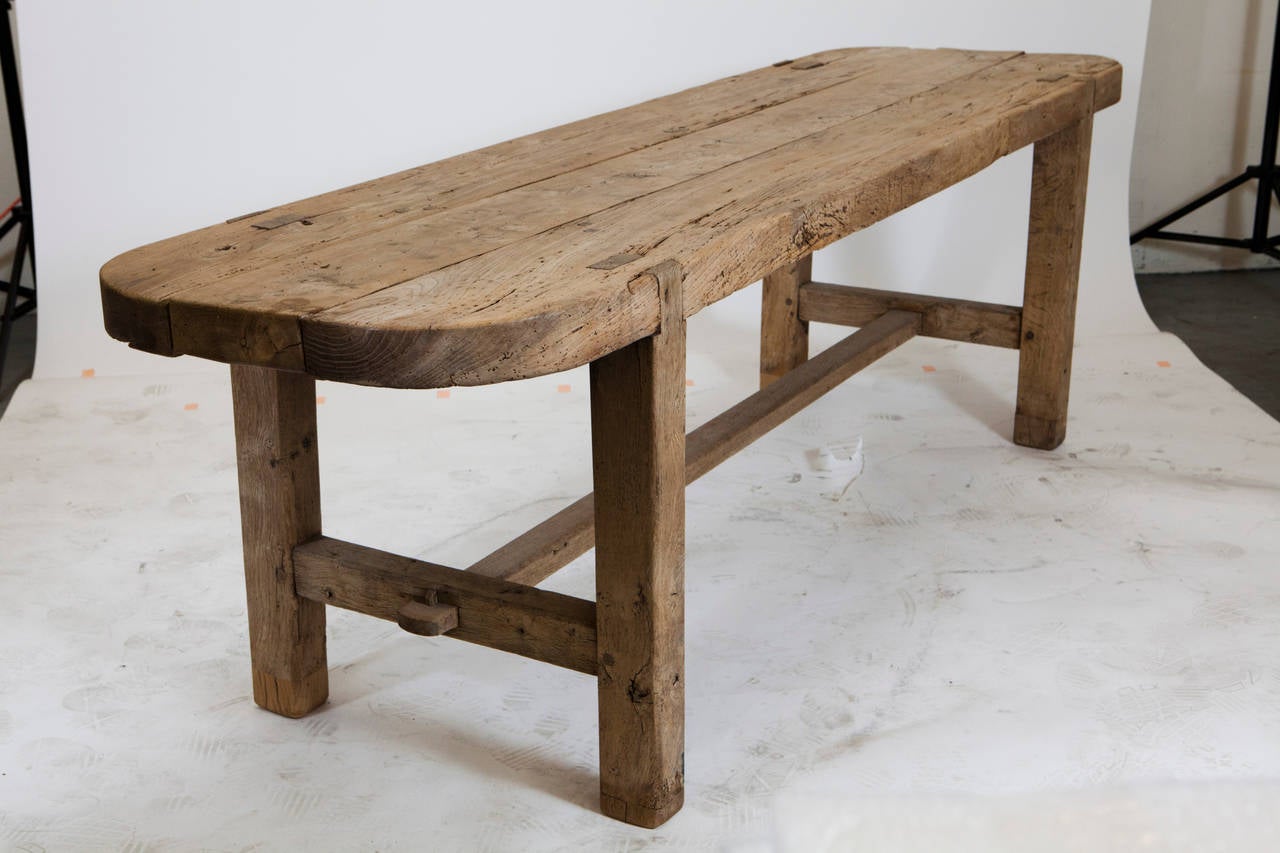 Early 19th Century French Rustic Kitchen Table