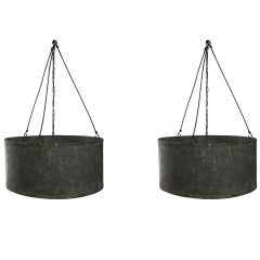 Zinc Round Drum Chandelier