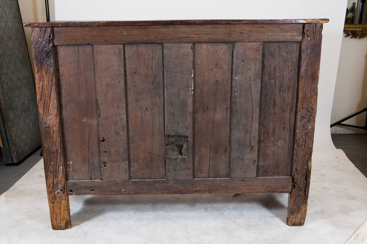 Hand-Carved English Wood Buffet