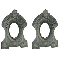 Pair of Architectural Dormer Mirrors