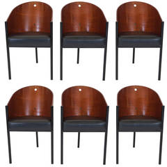 Set of Six Philippe Starck "Costes" Chairs