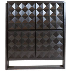 Brutalist Bar Cabinet 1