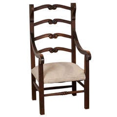 19th Century Spanish Colonial Armchair