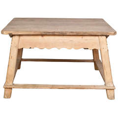 Late 18th Century Black Forest Country Pine Table