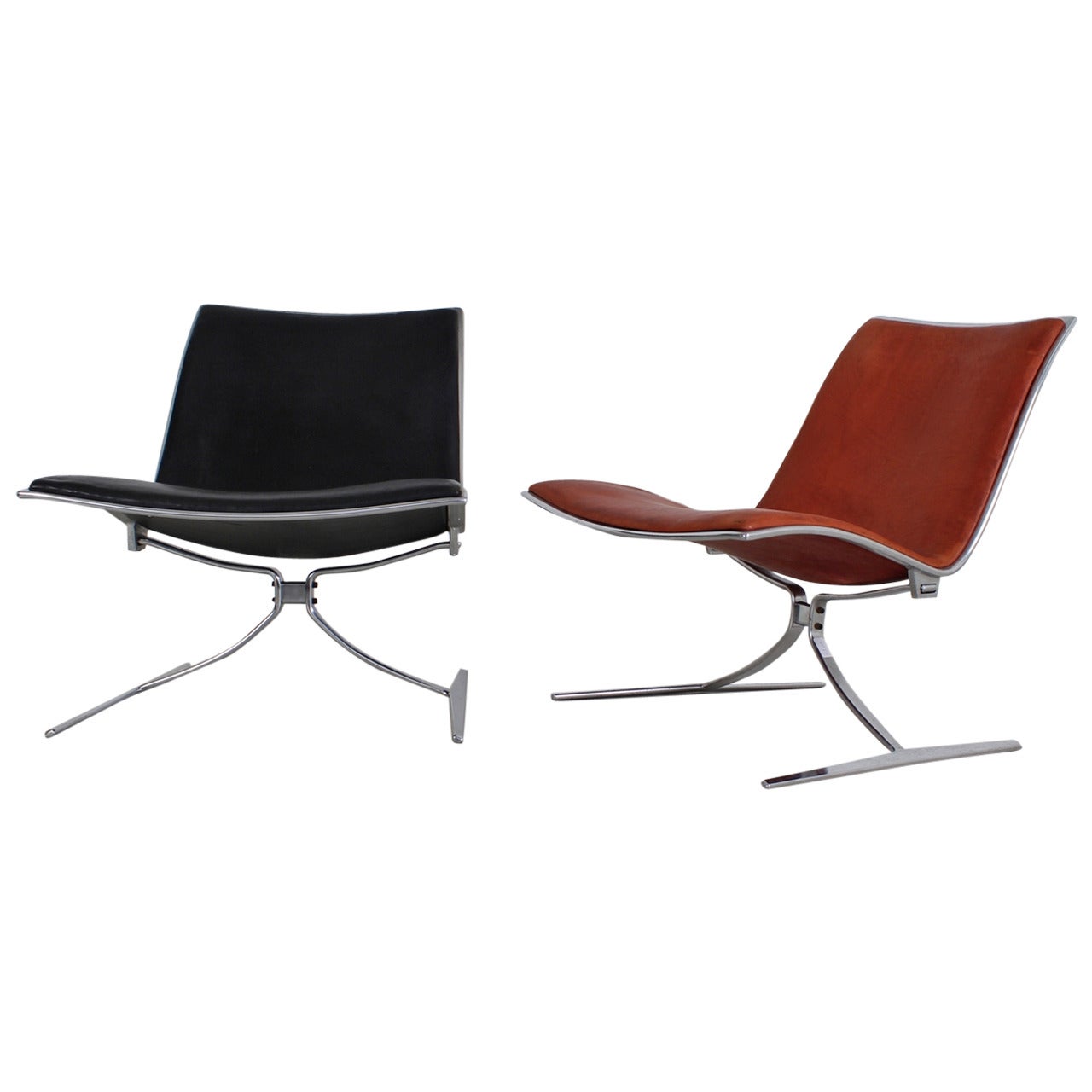 Kill International Skater Chairs by Kastholm For Sale