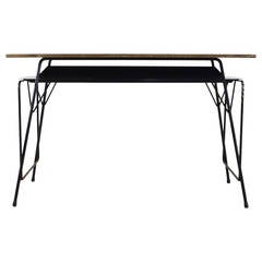 Industrial School Desk by Willy van der Meeren for Tubax, Belgium