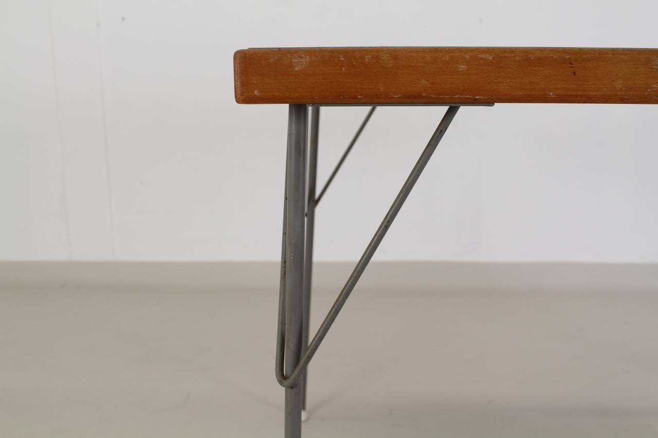 Mid-20th Century 1950s Wim Rietveld Dinner Table for Gispen Holland For Sale