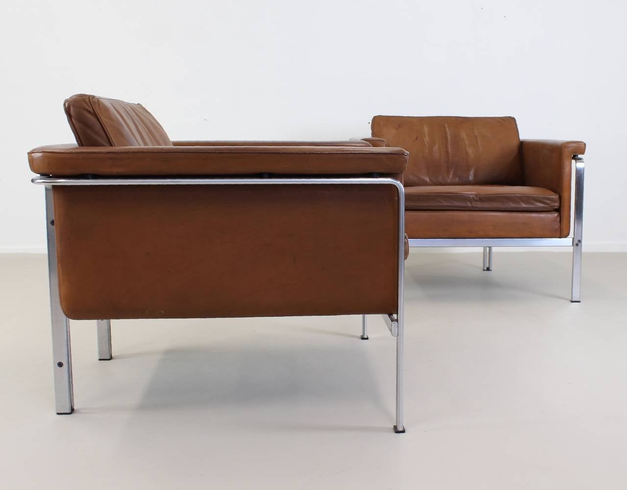 Mid-Century Modern Horst Bruening Set of Armchairs for Kill International
