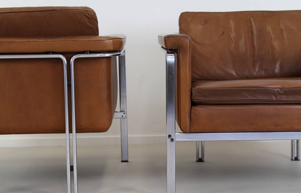 German Horst Bruening Set of Armchairs for Kill International