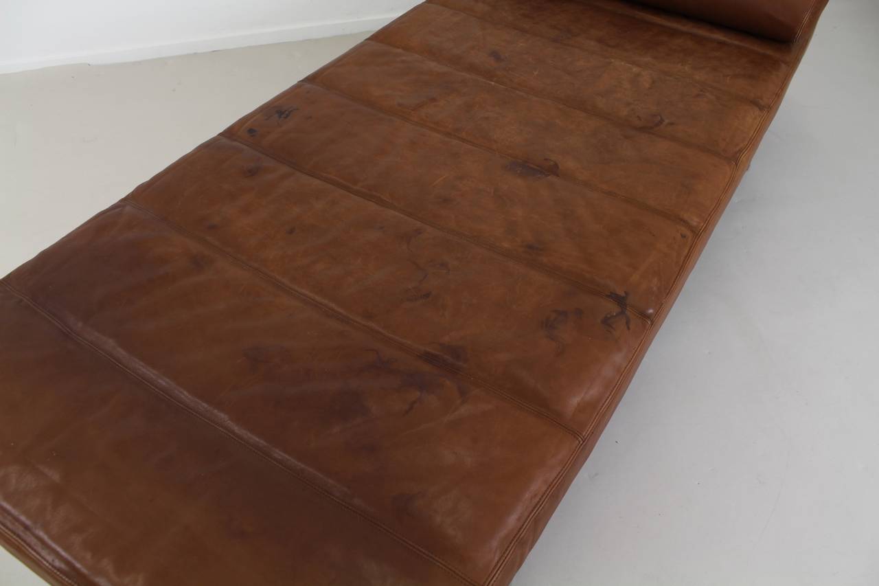 Mid-20th Century Horst Bruening Leather Daybed